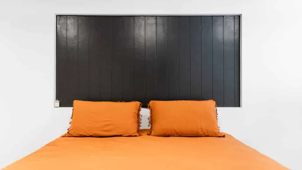 Bedroom with bushland outlook