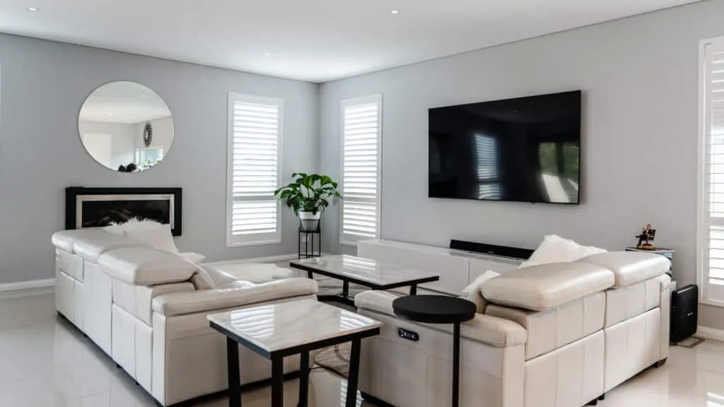Open-plan living, kitchen and dining