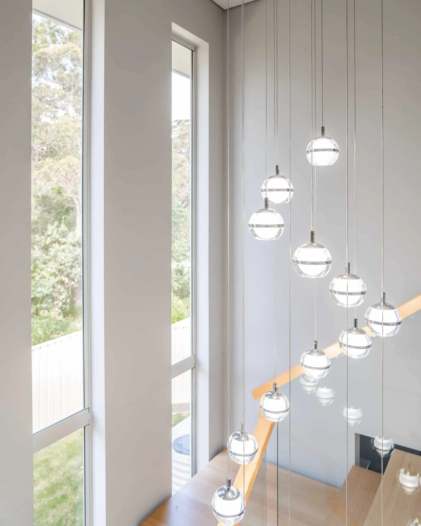 Floor-to-ceiling void windows